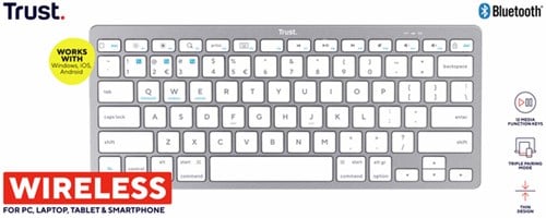 Toetsenbord Trust BASICS bluetooth-3