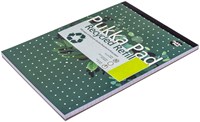 Schrijfblok A4 lijn 4-gaats 100 vel 80gr Pukka Pad Recycled-3