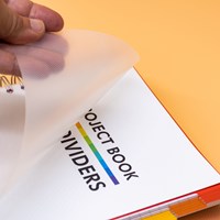 Collegeblok met 10 tabbladen B5 lijn 400 pagina's 80gr-2