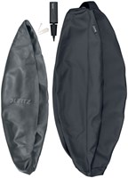 Actieve zitbal Leitz Ergo 55cm anti-rol donkergrijs-5