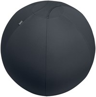 Actieve zitbal Leitz Ergo 55cm anti-rol donkergrijs-10