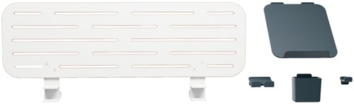 Leitz Ergo bureau ophangbord met laptophouder 80 x 25 cm