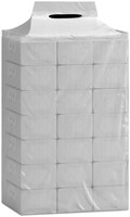 Papieren handdoekjes atrin Plus easy pick z-vouw 3-laags 203x255mm 21x120vel wit 87211-2
