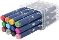 Alcohol markers Nassau Arts duopunt set à 12 kleuren-3