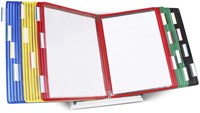 Zichtpanelensysteem bureau Tarifold metaal A4 met 30-tassen assorti