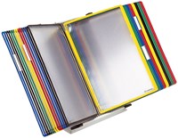 Zichtpanelensysteem bureau Tarifold metaal A4 met 30-tassen assorti-2