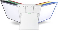 Zichtpanelensysteem bureau Tarifold metaal A4 met 30-tassen assorti-1