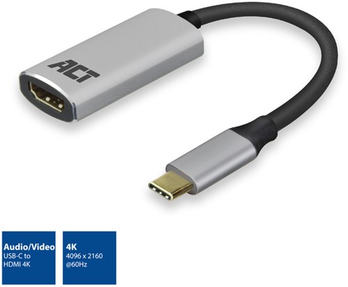 Adapter ACT USB-C naar HDMI-2