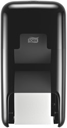 Toiletpapierdispenser Tork T7 Elevation OptiServe Coreless verticaal duo zwart 558042