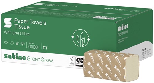 Toiletpapier BlackSatino GreenGrow CT10 3-laags 250vel naturel 079870