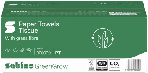 Toiletpapier BlackSatino GreenGrow CT10 3-laags 250vel naturel 079870-2