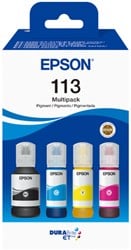 Navulinkt Epson 113 EcoTank zwart + 3 kleuren