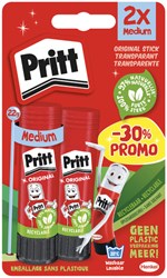 Pritt stift Original 22g kindvriendelijk 2 stuks