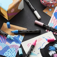 Acrylmarker STABILO  Free Acrylic T300 bladgroen-1