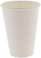 Kartonnen bekers 5% IEZZY 180ml karton 100 stuks wit