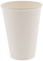 Kartonnen bekers 5% IEZZY 180ml karton 100 stuks wit