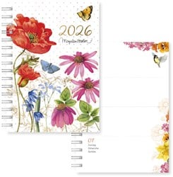 Agenda 2026 Marjolein Bastin bloemen 7dagen/2pagina's