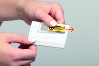 Badge Durable 8244 vlak met magneet 54x90mm place and hold 25 stuks-2