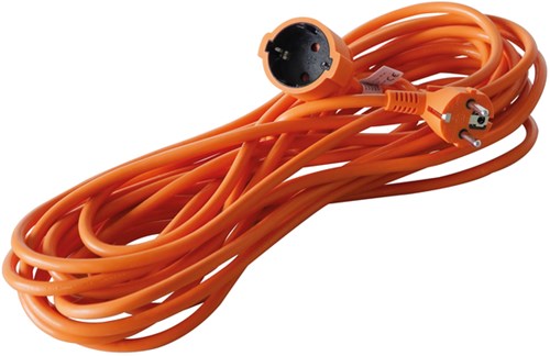 Verlengkabel BRASQ 30m oranje