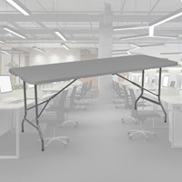 Vouwtafel BRASQ 180x70x74cm FT180 grijs-3