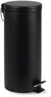 Afvalbak BRASQ pedaalemmer 30 liter zwart