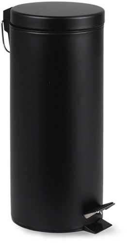 Afvalbak BRASQ pedaalemmer 30 liter zwart