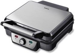 Contactgrill Inventum 1800 Watt zwart/RVS