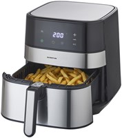 Airfryer Inventum 5 liter zwart/RVS-1