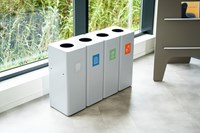 Afvalbak Ergofy 60 liter inclusief binnenbak grijs-5