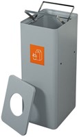 Afvalbak Ergofy 60 liter inclusief binnenbak grijs-10