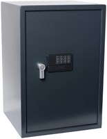 Elektronisch kluis 41x60x39mm donkergrijs Pavo