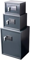 Elektronisch kluis 41x60x39mm donkergrijs Pavo-1