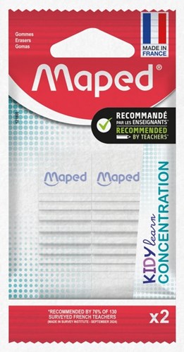 Gum Maped Kidy Learn Concentration set à  2 stuks wit