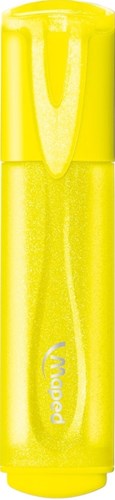 Markeerstift Maped Glitter set à  4 fluoriserende kleuren-2
