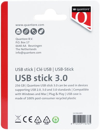 USB stick 256 GB 3.0 zwart-2