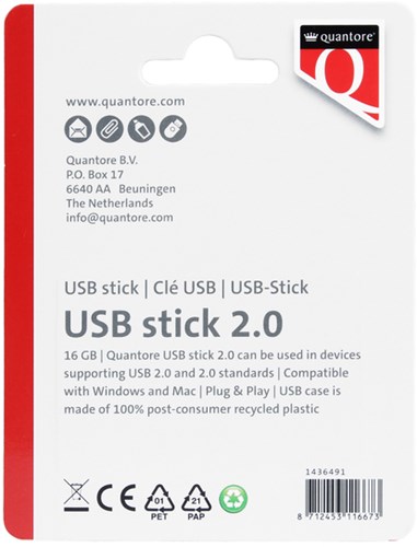 USB stick 16 GB 2.0 zwart-2