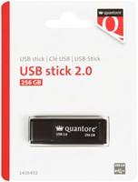 USB stick 256 GB 2.0 zwart