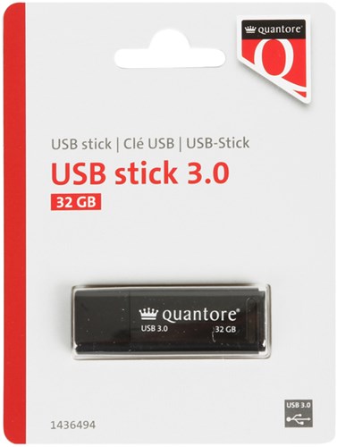 USB stick 32 GB 3.0 zwart