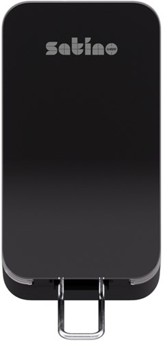 Zeepdispenser Satino SF2 Hyginity Clean&Care 500ml zwart 333431-2