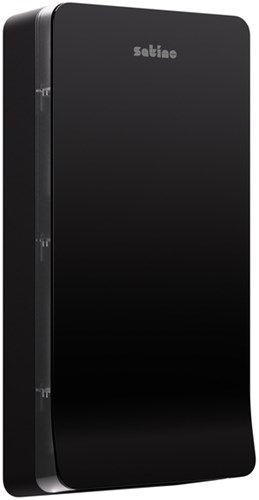 Handdoekdispenser Satino PT3 Hyginity XL zwart 333411