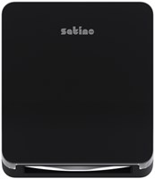 Handdoekdispenser Satino PT3 Hyginity S zwart 333403-2