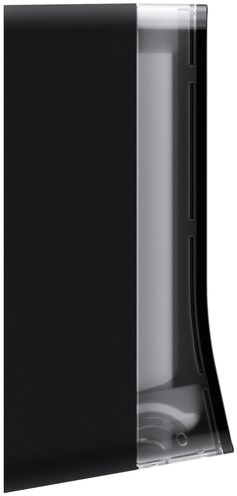 Handdoekdispenser Satino PT3 Hyginity S zwart 333403-3