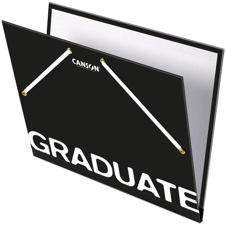 Tekenmap Canson Graduate 320x450mm zwart