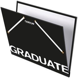Tekenmap Canson Graduate 260x330mm zwart