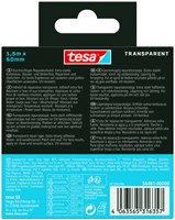 Reparatietape tesa Ultra Power Onderwater transparant 50mmx1,5m-2