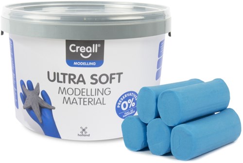 Klei Creall Play-it Ultra Soft helder blauw 1100 gram
