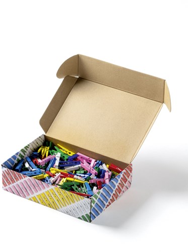 Wasknijpers Folia jumbo 500gram assorti-3