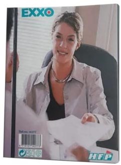 Showalbum A4, 30 tassen, zwart