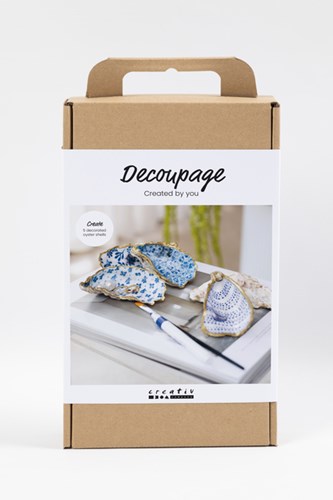 Hobbyset Creativ Company decoupage oesterschelpen