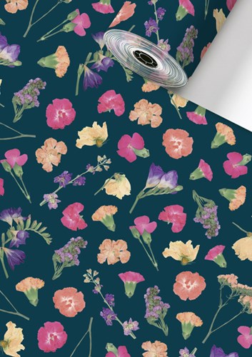 Cadeaupapier met bloemen Stewo Maila 150mx30cm